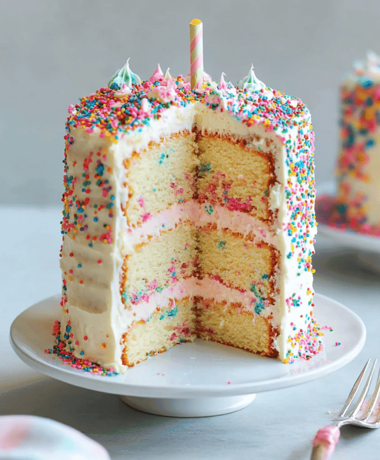 Funfetti Layer Cake Recipe Katyrecipes