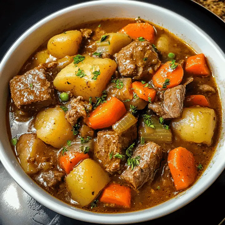 Old Fashioned Beef Stew Recipe